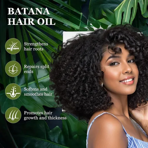Miniatura 3 de Aceite de batana para el crecimiento y nutrición del cabello, Batana 100% cruda sin refinar de Honduras, fortalece, hidrata, reduce la caída