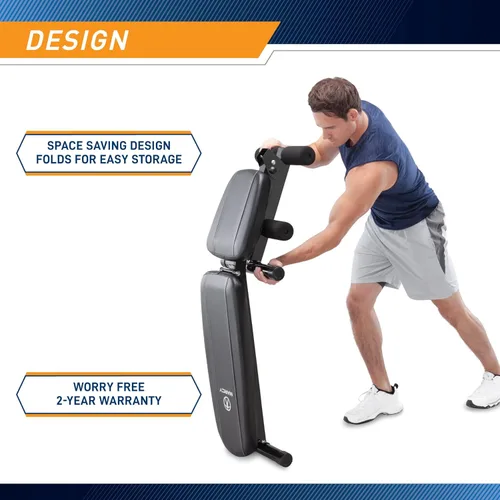 Miniatura 4 de Marcy Banco multiposición ajustable para gimnasio en casa, pesas y entrenamiento de fuerza Negro