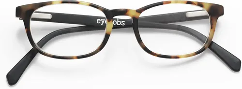 Miniatura 2 de eyebobs A bordo Unisex Premium lectores Tokio Tortoise Front con patillas negras en un acabado mate