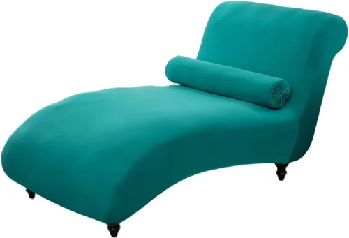 Miniatura 41 de Funda para tumbona sin brazos, funda elástica estampada para sofá reclinable, fundas elásticas para tumbonas para sala de estar, dormitorio, 13