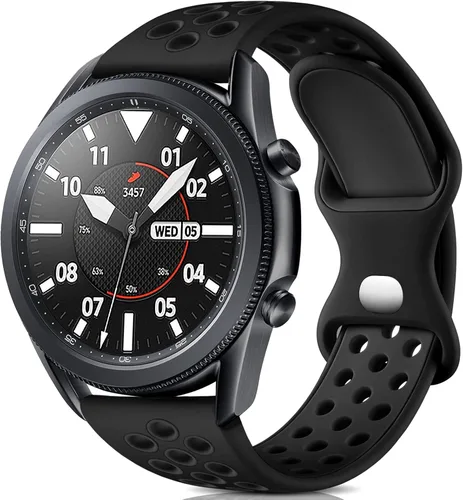 Miniatura 9 de Easuny Compatible con Samsung Galaxy Watch 3 1.772 in Band/Galaxy Watch 1.811 in/Gear S3 Frontier/Classic Watch Bands, 0.866 pulgadas, correa