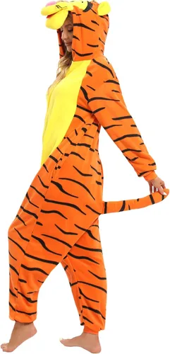 Miniatura 5 de Pijama de animal de Halloween para adultos, disfraz de puntada, cosplay, ropa para el hogar, una pieza