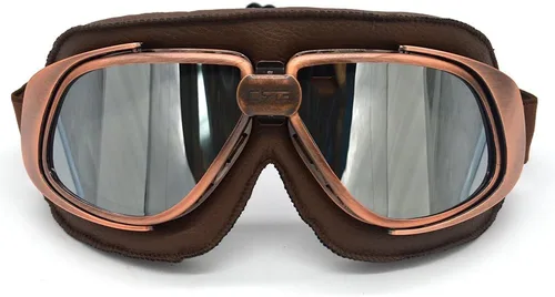 Miniatura 9 de Gafas vintage retro estilo piloto motocicleta Cruiser Scooter