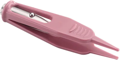 Miniatura 6 de Pinzas de limpieza de nariz para bebés con luz LED, cabeza redonda, segura y eficaz, cuidado del clip, herramienta de limpieza de oreja, nariz
