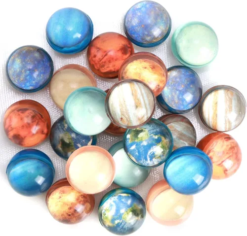 Miniatura 10 de Ayfjovs 20 bolas hinchables de 5 estilos, bolas de goma de 1.260 in, pequeñas bolas inflables para recuerdos de fiesta de niños, premios, bolsas