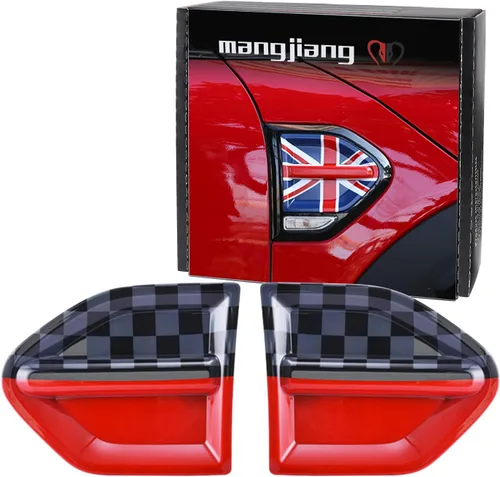 Miniatura 20 de Adhesivo decorativo para guardabarros de luz lateral de señal de giro para Mini Cooper 3ª generación F60 Countryman 2017 en adelante, accesorios