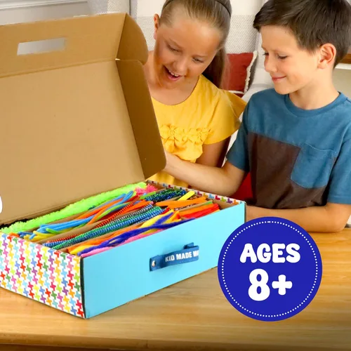 Miniatura 6 de Kit de Arte y Manualidades de Kid Made Modern – Un DIY de 1.7 kg de Suministros y Materiales de Manualidades para Proyectos Artísticos Creativos Kit