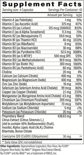Miniatura 4 de StellaLife DentaMedica - Soporte nutricional multivitamínico diario vegano para una recuperación más rápida de la cirugía dental, VIT D3 K2 C B Zinc