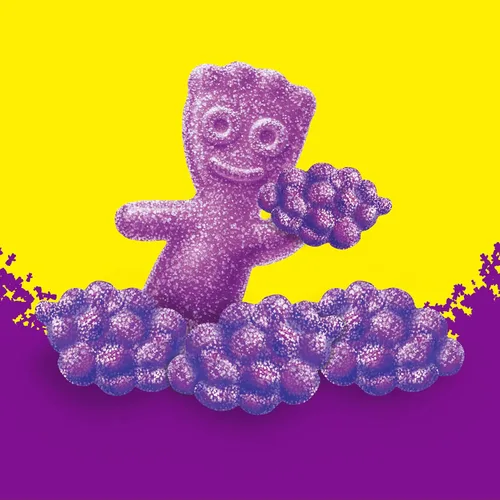 Miniatura 4 de Maynards Sour Patch Kids, sabor a uva 6.53 oz/6.5 onzas, importado de Canadá)