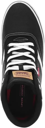 Miniatura 2 de Levi's Mens Lance Mid CT CVS UL Canvas and Vegan Suede Casual Lace Up Sneaker Shoe