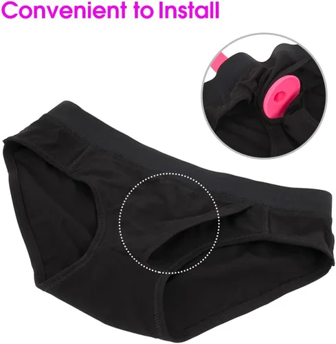 Miniatura 2 de ORGART Ropa interior con correa sin tirantes para mujeres, parejas, arnés con correa en las bragas