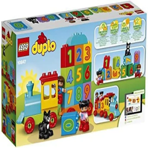 Miniatura 8 de LEGO Duplo, mi primer tren de números 10847, de preescolar