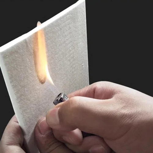 Miniatura 6 de EMENAR Manta aislante de fibra de cerámica, temperatura de 2,300.0 °F, aislamiento ignífugo de alta temperatura para hornos, hornos, forjas, estufas