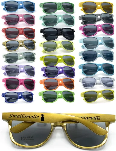 Miniatura 22 de Gafas de sol de fiesta personalizadas, regalos de boda a granel, regalos para invitados, cumpleaños, licenciatura, graduación, novia, novia, Mezclado