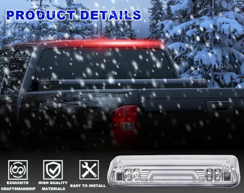 Miniatura 3 de PIT66 Luz LED de Tercer Freno, Compatible con Ford Explorer Sport Trac 07-10/Ford F150 Lobo 04-08/Lincoln Mark LT 06-08, Luz de Freno de Tercer