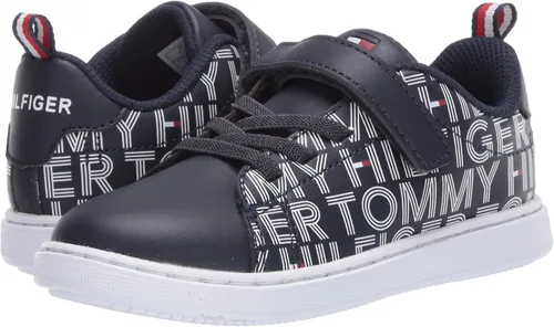 Miniatura 7 de Tommy Hilfiger Unisex-Niño Niños Th Iconic Court Logo Ps Sneaker