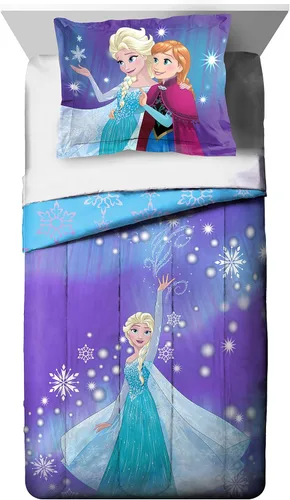 Miniatura 2 de Disney Frozen "Magia Invernal" 7 piezas de juego de cama tamaño Full en una bolsa Congelado