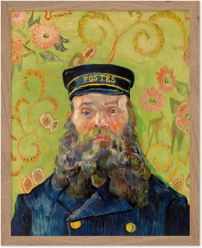 Miniatura 58 de Poster Master Póster clásico de Van Gogh, impresión impresionista vintage, regalo para artista, pintor, autorretrato, sombrero de paja, dibujo