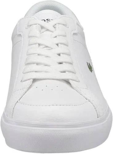 Miniatura 2 de Lacoste Powercourt - Tenis de moda para mujer, color blanco y negro, talla 6.5 M de EE. UU, Blanco