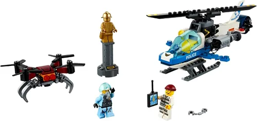 Miniatura 5 de LEGO City Sky Police Drone Chase 60207 Kit de construcción (192 piezas)
