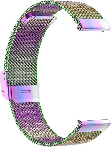 Miniatura 6 de Liufiueq - Correa de reloj compatible con Liufiueq para mujeres y hombres, malla metálica, acero inoxidable, correa de repuesto para reloj
