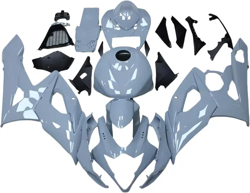 Miniatura 210 de Kit de carenado de inyección azul, negro y blanco para Suzuki GSXR600 GSX750 2006 2007 GSXR 600 GSX-R750 06 07 ABS Carenado de plástico completo