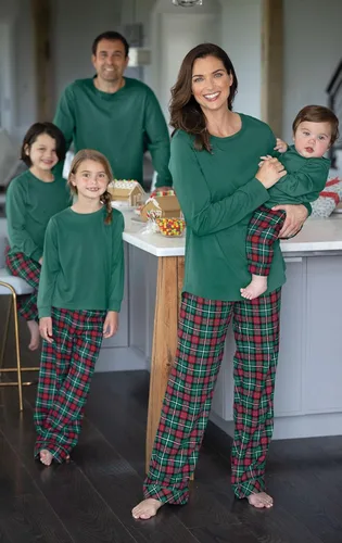 Miniatura 2 de PajamaGram - Conjuntos de pijamas de Navidad a juego para la familia