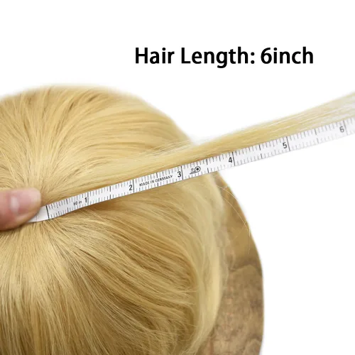 Miniatura 8 de Toupee - Pieza de cabello humano real para hombre, sistema de reemplazo de encaje suizo suave para hombre, pieza de pelo tipo tupé, protesis capilar