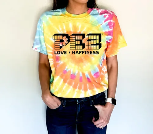 Miniatura 2 de Sweet Memories Vintage TEES Tie-Dye PEZ Graphic T-Shirt, Unisex