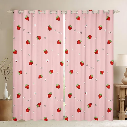 Miniatura 23 de Erosebridal - Paneles de cortina con notas musicales retro rotantes para ventana, cortinas estilo grunge de música rock para niños y adultos