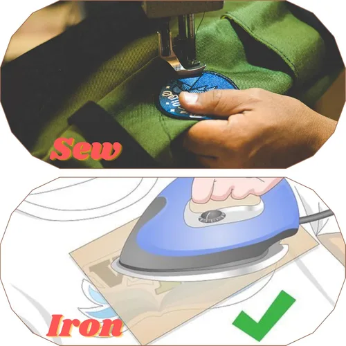 Miniatura 6 de 2 parches para planchar para ropa – Parches bordados para planchar con tema de abeja para ropa, mochilas, jeans, camisa, chaqueta, vestido
