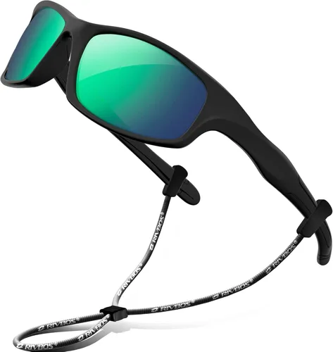 RIVBOS RBK003 gafas de sol polarizadas flexibles de goma para bebés y niños de 3 a 10 años lentes espejados disponibles