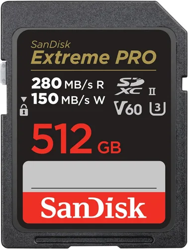 Miniatura 9 de SanDisk 256GB Extreme PRO SDXC UHS-II Tarjeta de memoria - C10, U3, V60, 6K, 4K UHD, Tarjeta SD - SDSDXEP-256G-GN4IN