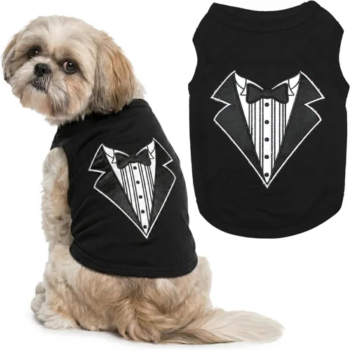 Miniatura 35 de Parisian Pet - Camiseta bordada para perros y gatos, con texto en inglés Sexy and I Know It, XS Sexy y lo sé