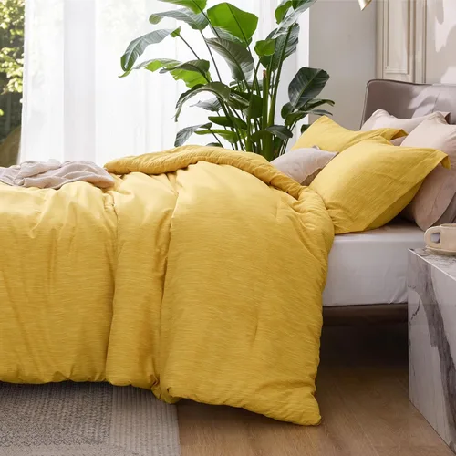 Miniatura 93 de Bedsure Juego de edredón Twin/Twin XL, ropa de cama suave beige para todas las estaciones, juego de cama teñido catiónico, 2 piezas, 1 edredón
