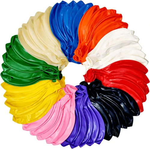 Miniatura 60 de Paquete de 90 globos azul marino de 18 pulgadas, globos grandes azul real para decoraciones de fiestas y eventos