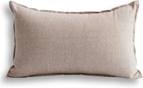 Miniatura 19 de Jeanerlor - Funda de cojín sólida de lino y algodón para decoración, de 18x18 pulgadas, funda de almohada especial para sofá, cama, silla