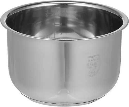 Miniatura 12 de Operitacx Olla de arrocera interior de 3 tazas/0.5L sin cocinar, olla de repuesto interior antiadherente compatible con olla arrocera de 1.5 L