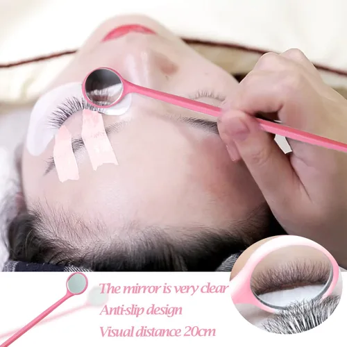 Miniatura 6 de Kit de extensión de pestañas de 267 piezas, soplador de aire acondicionado USB, almohadilla de silicona, almohadillas de gel debajo de los ojos