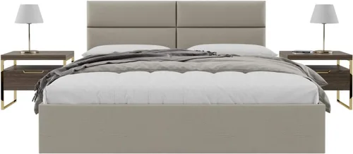 Miniatura 129 de Vänt - Paneles tapizados de cabecera para montar en la pared, diseño Isabelle, 60 x 23 pulgadas, configuración de 4 paneles individuales, Cuero