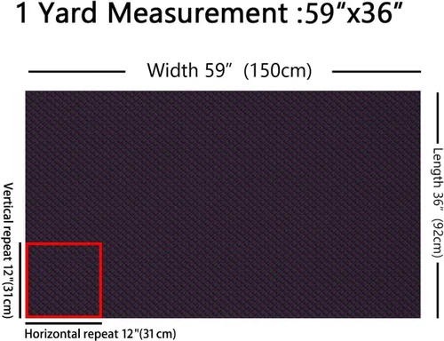 Miniatura 2 de Castle Fairy Diamond Lattice Decorative Fabric Geometric Fishscale Sewing Craft for Girls Women Modern Minimalist Abstract Outdoor Fabric Home DIY