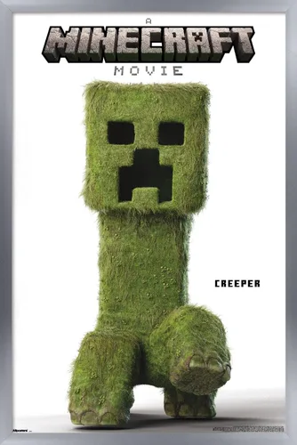 Miniatura 7 de A Minecraft Movie - Póster de pared de la serie Creeper, 34 pulgadas de largo x 22.4 pulgadas de ancho, versión sin marco