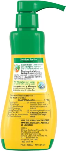 Miniatura 7 de Miracle-Gro Alimento para plantas de interior, fertilizante para plantas, 8 onzas (paquete de 6)