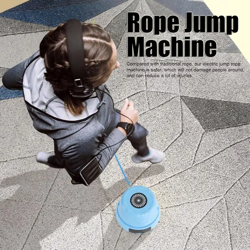 Miniatura 2 de ciciglow Jump Rope Machine with Remote, Jump Workout Entertaining Interaction Rope Skipping Machine for Family, Office, Gym, Party