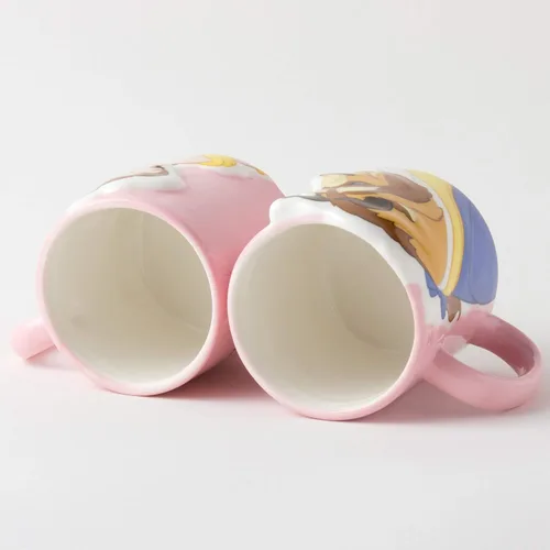 Miniatura 4 de Disney SAN2519 Beauty and the Beast Bella & Beast Kiss - Taza de 10.1 fl oz (10.1 fl oz)
