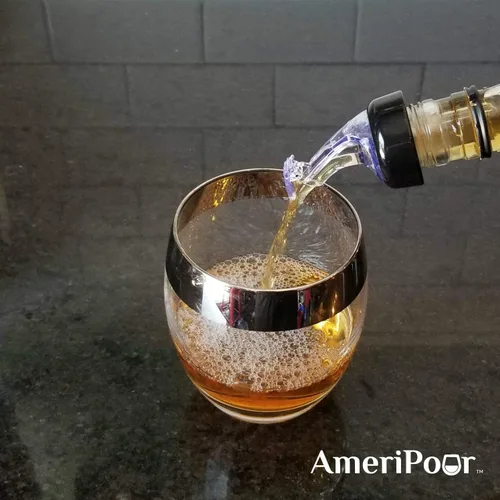 Miniatura 4 de Vertedor medido - Vertedores de botellas de licor - Cuello - (3 unidades) Hecho 100% en Estados Unidos. Boquillas de barra que no tienen fugas - Sin