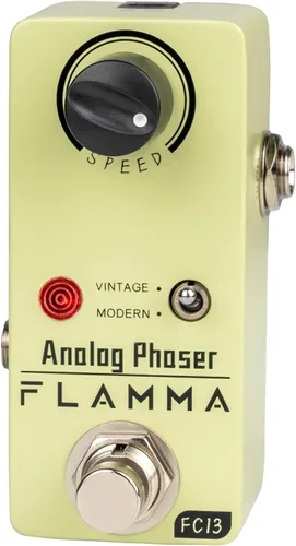 Miniatura 17 de Pedal de Modulación Mini FLAMMA FC05 con Coro, Brida, Trémulo, Phaser, Vibrato, Rotary, Autowah Líquido, Tartamudeo, Anillo, LowBit Modulación FC05