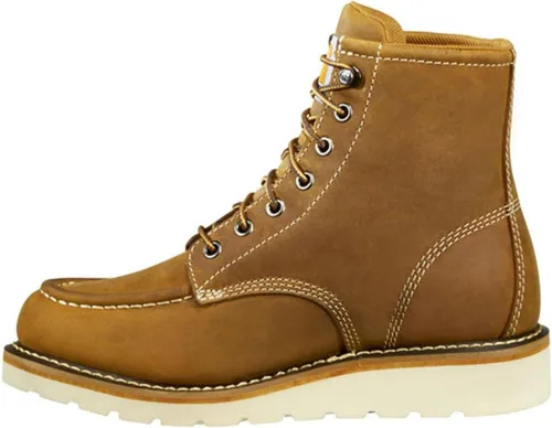 Miniatura 9 de Carhartt Botines de cuña de 6 pulgadas impermeables con punta suave para mujer, Negro
