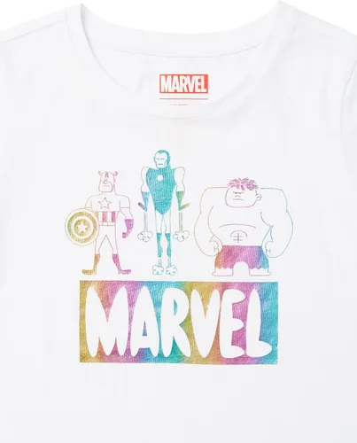 Miniatura 78 de Amazon Essentials Disney Marvel Star Wars Frozen Conjunto de ropa de mezcla y combinación de princesa para niñas y niños pequeños