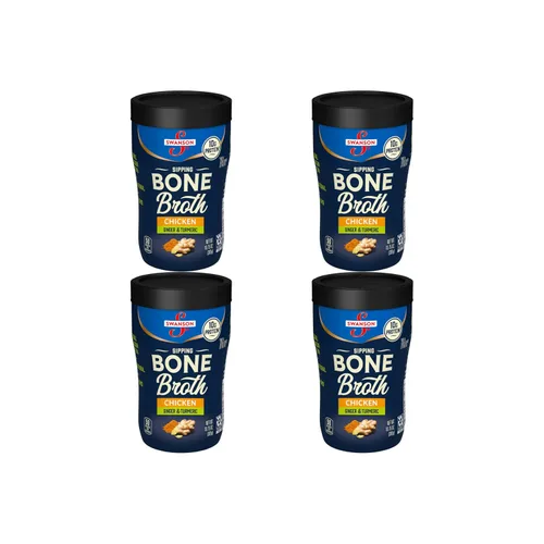 Miniatura 13 de Caldo de hueso de res para beber Swanson S, taza microondas de 10.75 oz